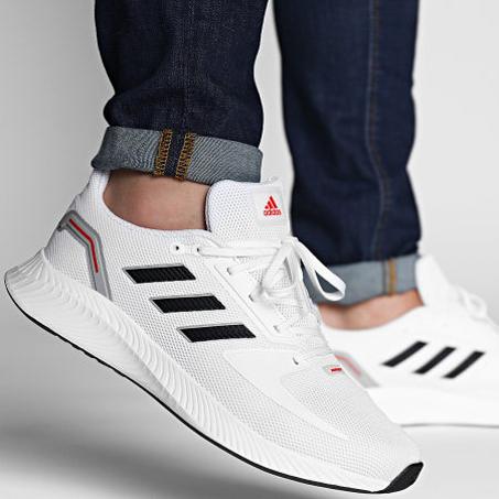Chaussure Running Blanche Run Falcon 2.0 Adidas Original 100%