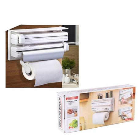 Porte-Rouleau De Cuisine 3 en 1