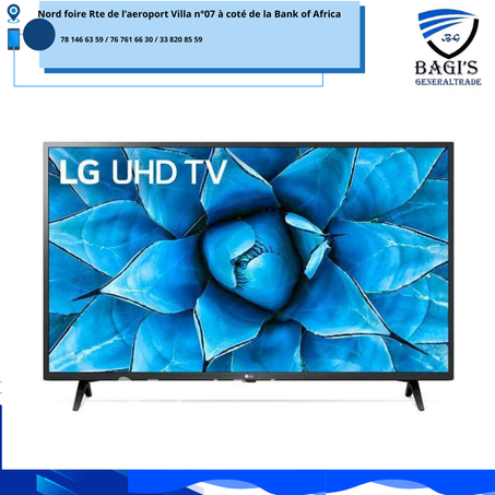 TELEVISEUR LG 50" SMART UHD 4K +TELECOMANDE MAGIC REMOTE UP7550PVG