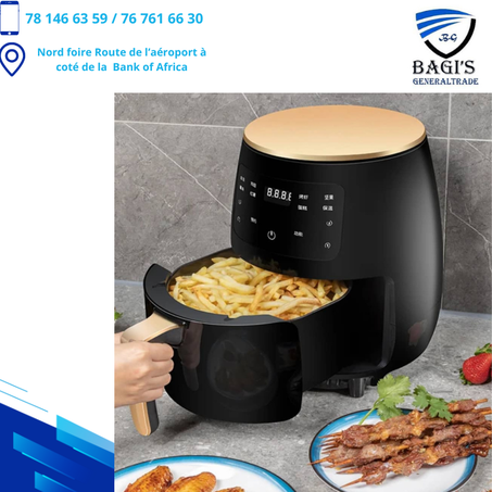 Friteuse sans huile Silver Crest 6 litres extra large