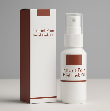 زيت تخفيف الألم الفوري — الراحة تبدأ من أول لمسة 🌿