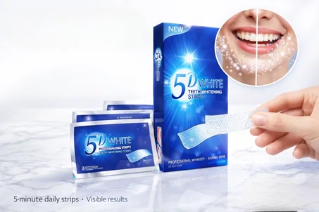 شرائط تبييض الأسنان... ابتسامة واثقة