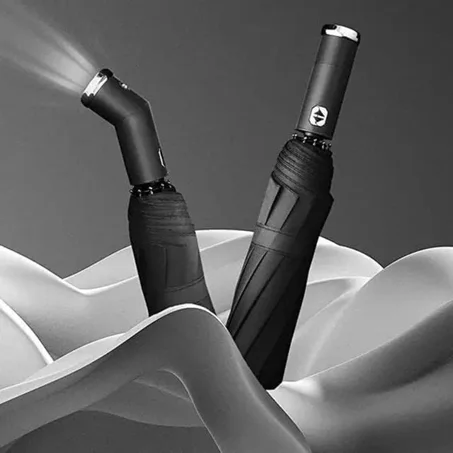 ☔ Parapluie Automatique avec Lampe LED Intégrée