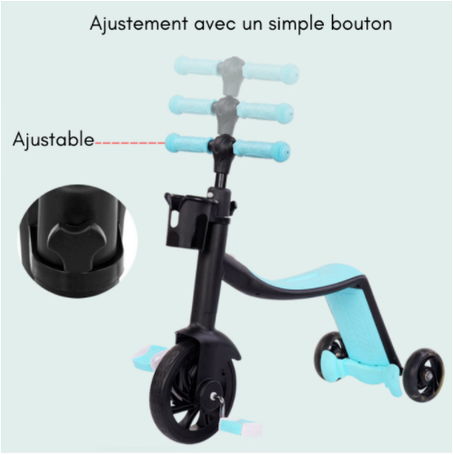 TriScooter™ - Tricycle 3 en 1