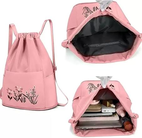 🎒 Sac à Dos Fleurs Brodées | L’équilibre Parfait entre Élégance & Praticité 🌷