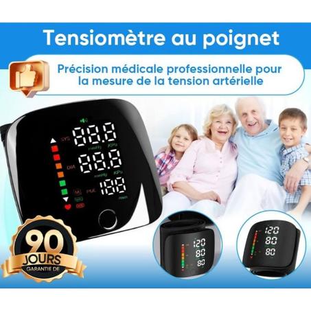🧑‍⚕️ Tensiomètre automatique au poignet sans fil