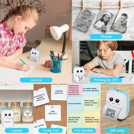 Mini Imprimante Thermique Portable