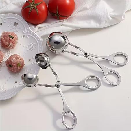 PINCE À BOULETTES EN INOX / 2pcs