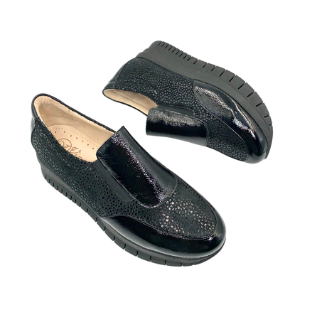 BASKET EN CUIR IMPRIMÉ