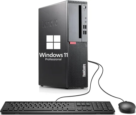 Lenovo Computadora de escritorio ThinkCentre M710 SFF, núcleo de 6ª generación 3.70 GHz, 8 GB de RAM, SSD de 256 GB, VGA, teclado y mouse, WiFi, BT, Windows 11 Pro