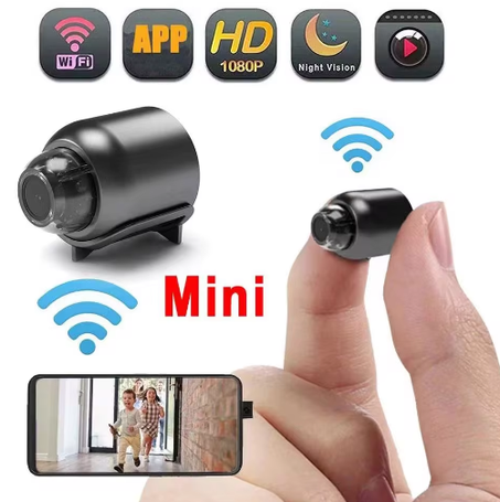 كاميرا لاسلكية Mini HD 1080P Wifi  جهاز تنيه عن بعد  لسلامة الأطفال