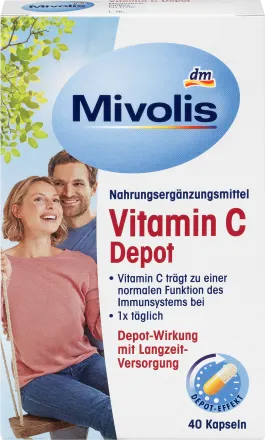 Dépôt de vitamine C, capsules 40 pièces, 22 g