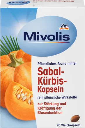 Capsules de citrouille Sabal, 90 pièces