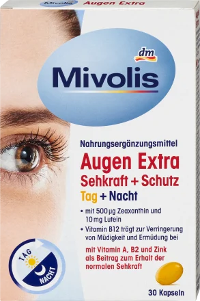 Yeux Extra Vision + Protection, Jour + Nuit, Capsules, 30 pc, 30 pc