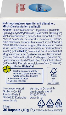 Capsules Darm Plus 30 pièces, 10 g