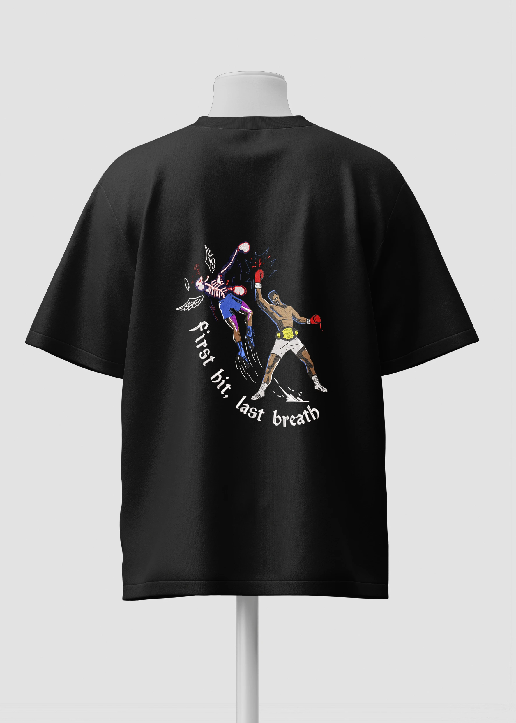 first hit last breath, balck