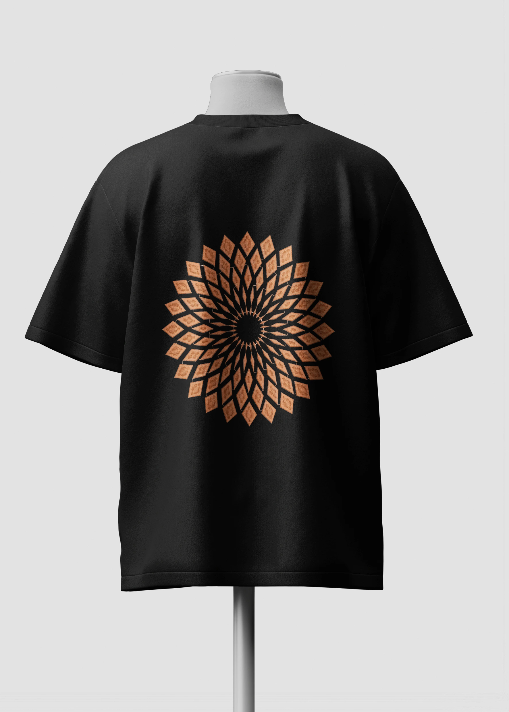 mosaic, black