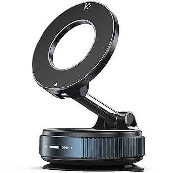حامل هاتف مغناطيسي الأصلي مع شفط دوار 360° درجة Vacuum Suction Magnetic Bracket X68