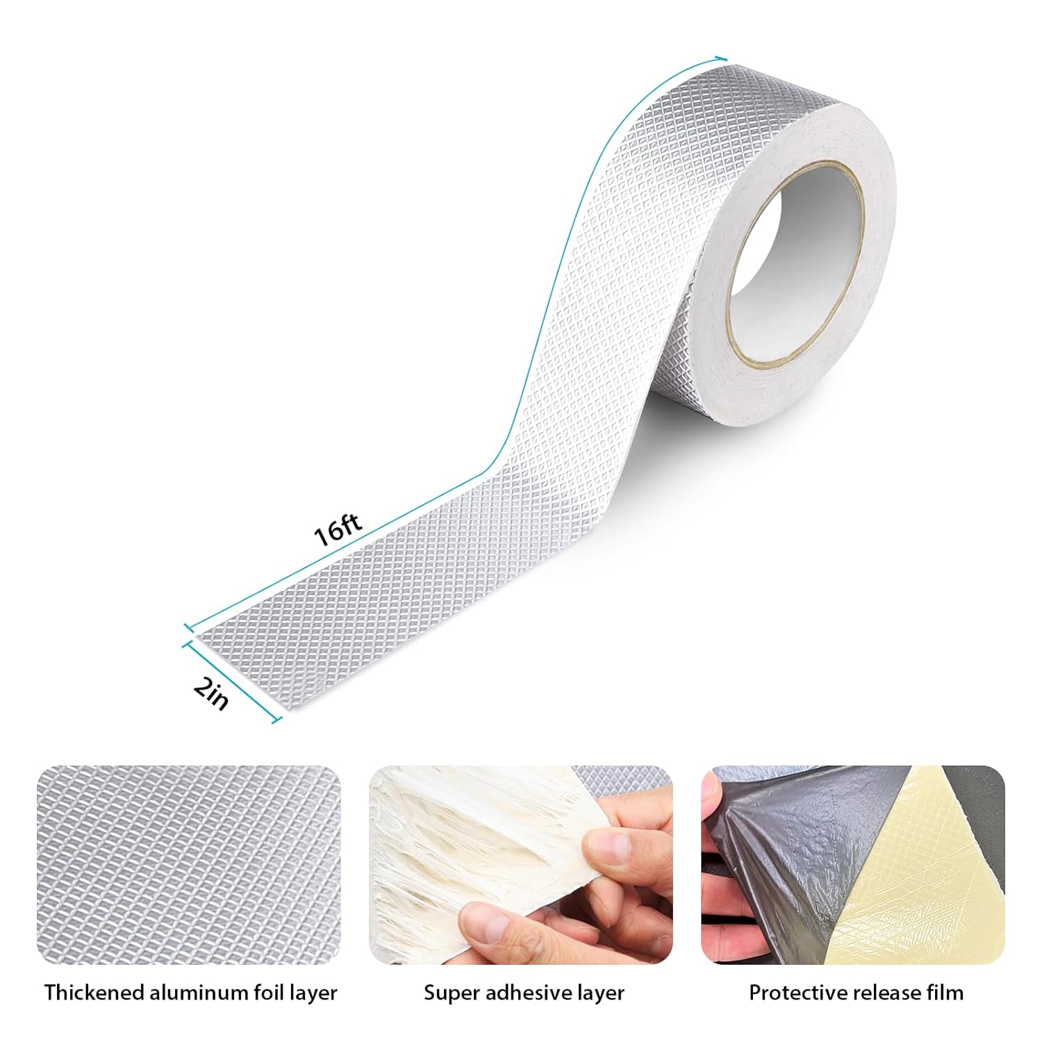 لاصق عازل و مقاوم للماء والحرارة لإصلاح التشققات والتسريبات – شريط قوي متعدد الاستعمالات