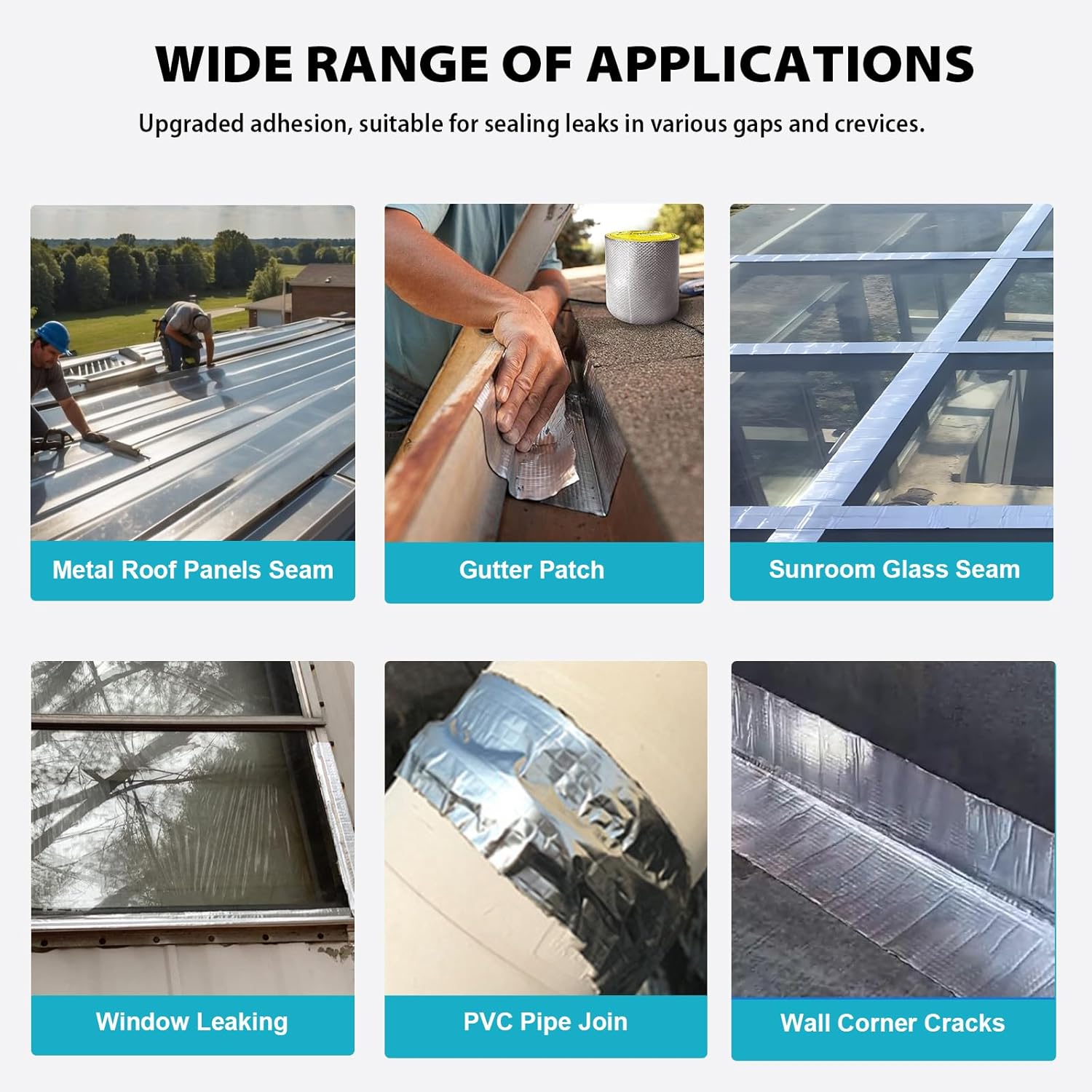 لاصق عازل و مقاوم للماء والحرارة لإصلاح التشققات والتسريبات – شريط قوي متعدد الاستعمالات