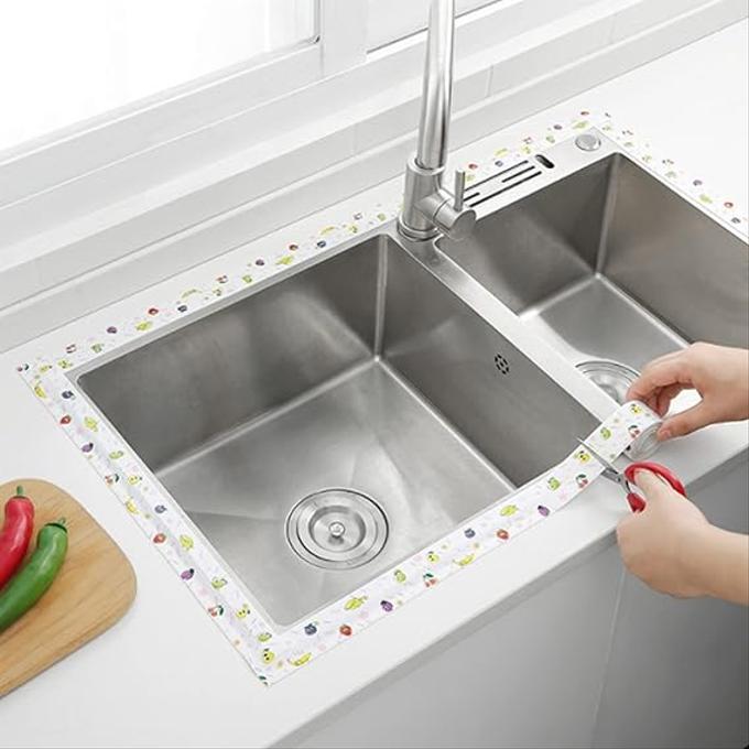 شريط مانع تسرب الماء لحافة المغسلة والحوض, شريط لاصق مانع للتسرب مقاوم للماء