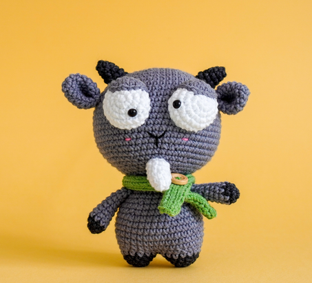 Free Crochet Pattern: Joker the Goat
