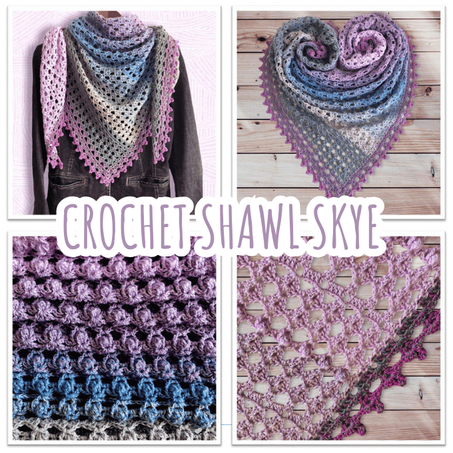 Crochet Shawl Skye – Free Crochet Pattern (PDF Download)