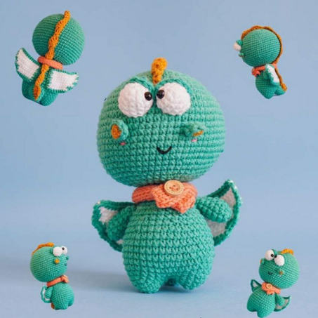 KOOKY THE DRAGON PATTERN PDF