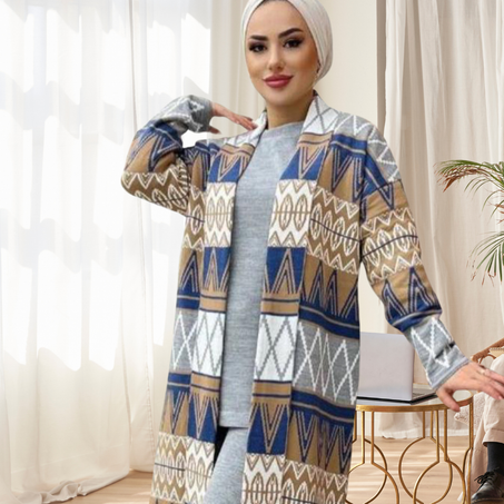 🌟 أطلّي بأناقة مع هذا الطقم العصري الفريد! 🌟