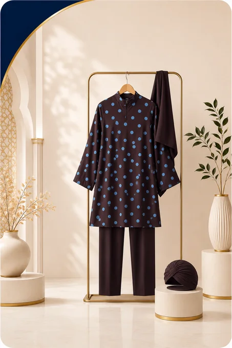 Burkini 4 PCS – أناقة، راحة واحتشام