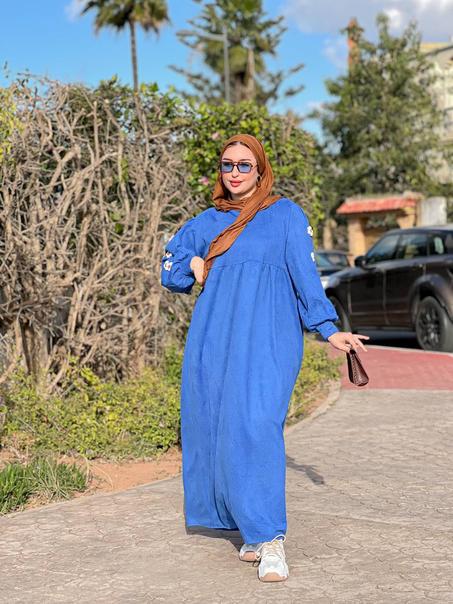 كسوة كلوش موديل صانبل وجديد من تصميمينا الخاص  تجيدونه فقط عندناااا 🤭كاتجي أنيقة في اللبسة 👌  بالوريدات آخر مكيان  بعالم الموضة بثوب ديغونال ثوب وخدمة طوب