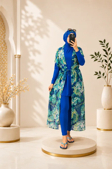 ✨ إطلالة صيفية راقية مع Burkini Mirinda ✨