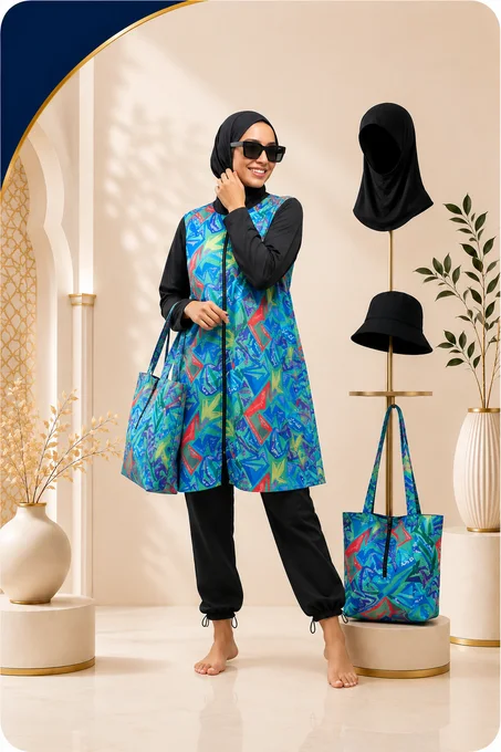 Burkini Bahja – 4 Pièces