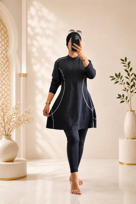 🏖️ Burkini Femme Élégant – Confort & Style