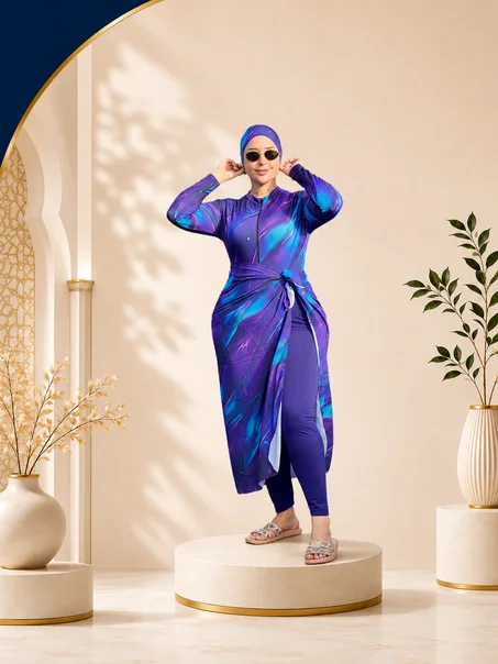 Burkini Aurora – أناقة، راحة وثقة في كل إطلالة