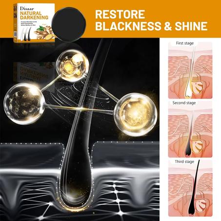 Savon pour cheveux noirs صابون