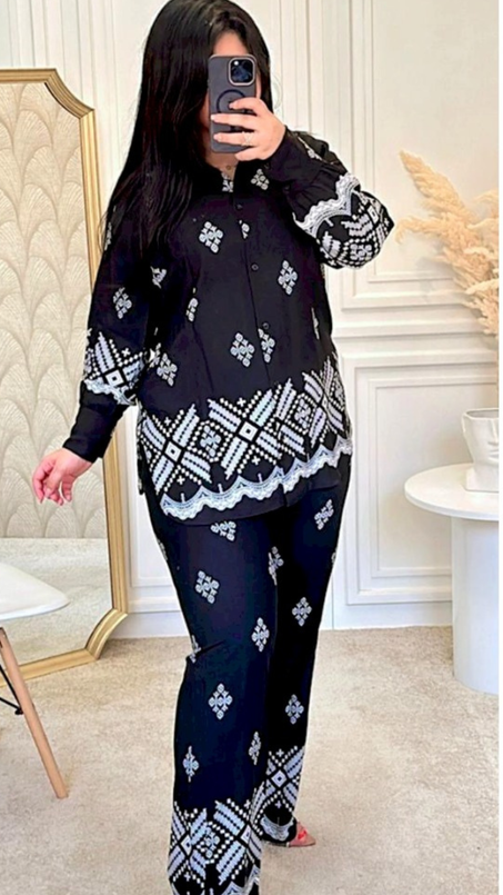 اونسبل 2 قطع من توب لولاه الممتاز ساري شيحاجة طوب