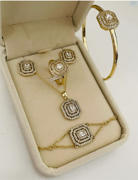 Ensemble 5 pieces en xp inoxydable