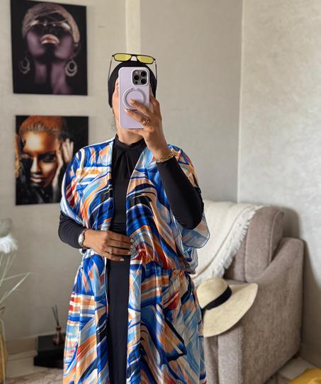 مايوه شرعي5 قطع بتصميم عصري وراقي! 🏖