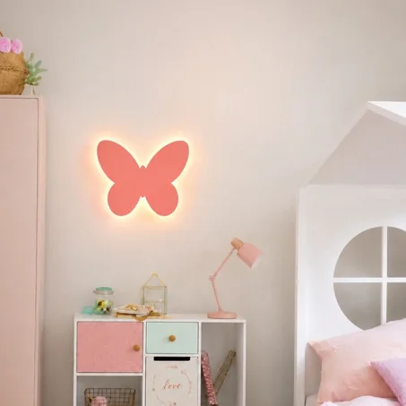 Papillon Lumineux  en Bois