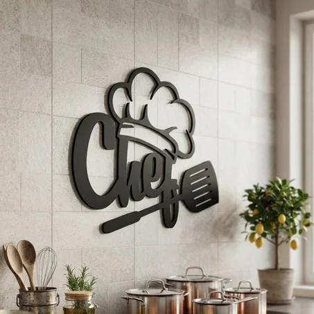 tableau de chef en bois