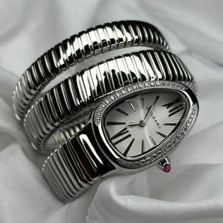 ساعة الأفعى الفاخرة BVLGARI