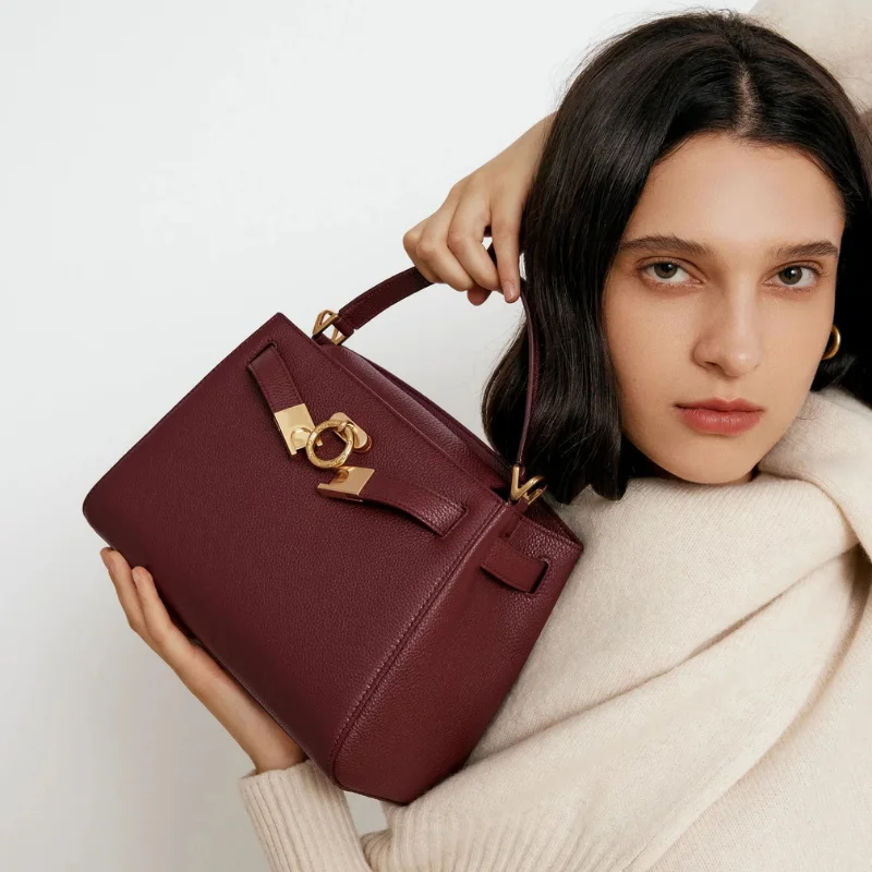 sac à poignée supérieure Madison | BORDEAUX