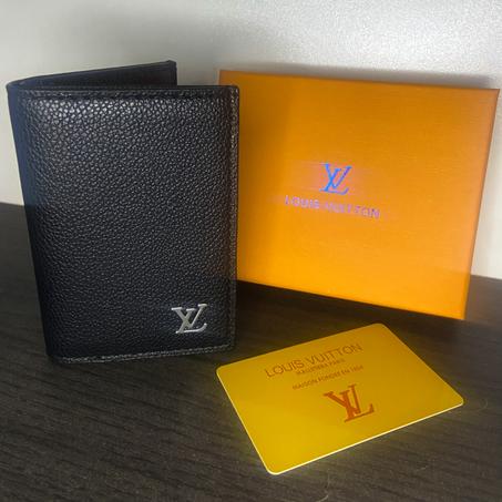 PORTE CARTE LV NOIR