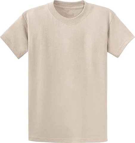 Clothe Co. Camiseta lisa de algodón pesado para hombre (disponible en tallas grandes y altas)