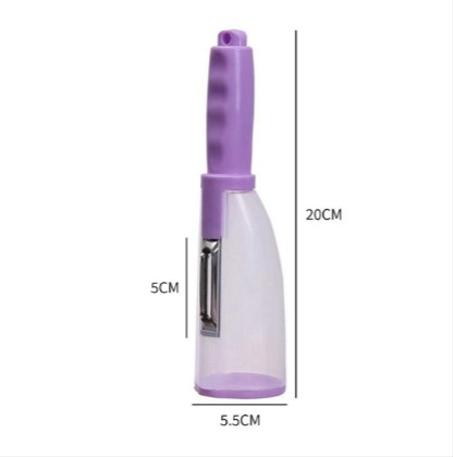 مقشرة الخضار والفواكه (أرجوانية)