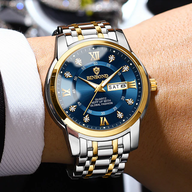 Мужские кварцевые часы для дайвинга