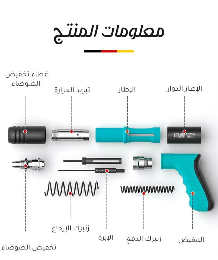 مجموعة كاملة من مسامير التأطير مع مسامير نارية