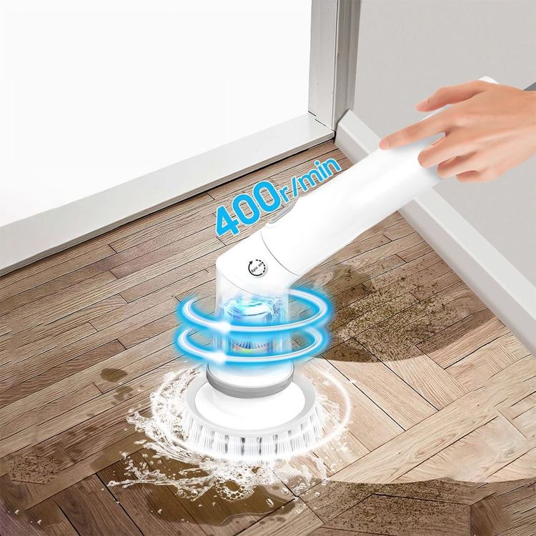 فرشاة تنظيف لاسلكية ب 6 رؤوس