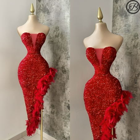 Red Classy Dress